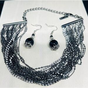 WHBM necklace, WHBM jewelry, White house black market, Signed necklace,